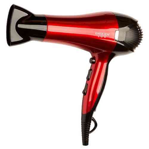 DELTA LUX DL-0921 черный с синим Фен