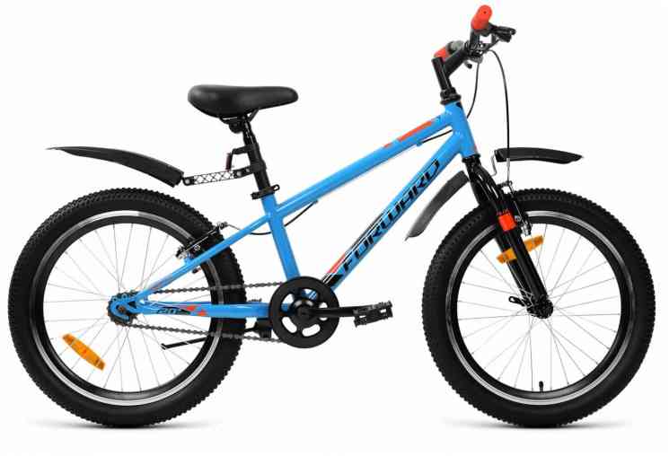 FORWARD UNIT 20 1.0 (20' 1 ск. рост. 10.5') 2022, синий, IBK22FW20056 Велосипед