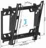 HOLDER LCD-F2617-B черный кронштейн