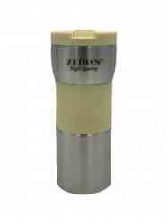 ZEIDAN Z-9056 Термокружка 450мл,силикон, цветные ставки,двойные стенки,нжс