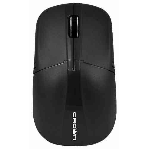 CROWN CMM-932W (3 кнопки; 1000DPI; Нано ресивер,2.4ГГц; Soft-touch пластик, питани Бес мышь