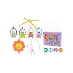 Подвеска-карусель Облако заботы Зверята зав., муз. 6387B/632279 (1)