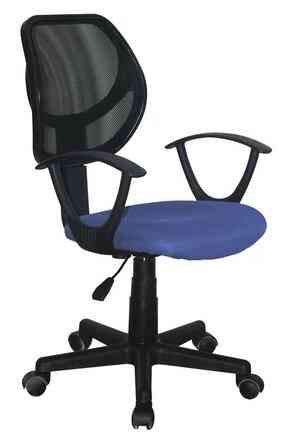 BRABIX Flip MG-305 кресло компактное, ткань TW, синее/черное, 531919