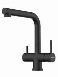 Omoikiri Takamatsu-S-BL, смеситель, гранит, черный