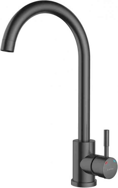 GranFest GF-Z-5410, смеситель, нержавеющая сталь, PVD графит