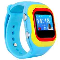 Умные часы детские GINZZU GZ-501 blue, 0.98', micro-SIM