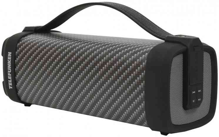 портативная колонка TELEFUNKEN TF-PS1241B (карбон)