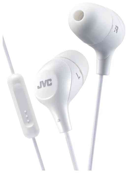 JVC HA-FX38M-W-E -гарнитура (вкладыши), белый наушники