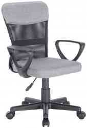 BRABIX Jet MG-3 кресло КОМПАКТНОЕ, с подлокотниками, серое, 531840