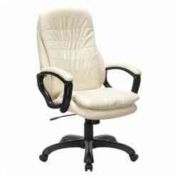 BRABIX PREMIUM "Omega EX-589", экокожа, бежевое, 532095 кресло офисное