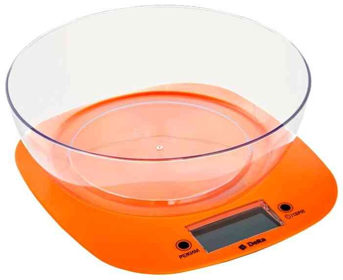 DELTA KCE-32 оранжевый настольные электронные весы