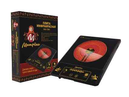 МАТРЕНА MA-044 Электроплитка инфракрасная 2кВт