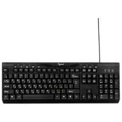 Gembird KB-8335UM-BL, USB, черный, 104 клавиши + 8 доп. клавиш, кабель 1.5 метра клавиатура