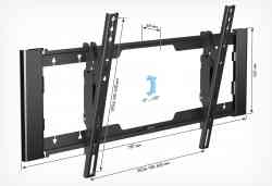 HOLDER LCD-T6920-B черный кронштейн