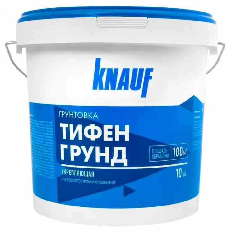 Грунтовка Тифенгрунд 10кг. Кнауф (Германия) морозостойкий