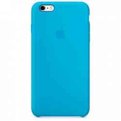Силиконовый чехол Apple Case Blue для iPhone 6/6s