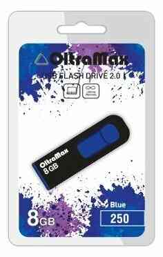 USB флэш-накопитель OltraMax 8GB 250 Green, шт