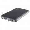 Внешний аккумулятор GEMBIRD GPB-102, 10000мА/ч, USB1: 2,1A, USB2: 2.1A, черный (2.4A Max)