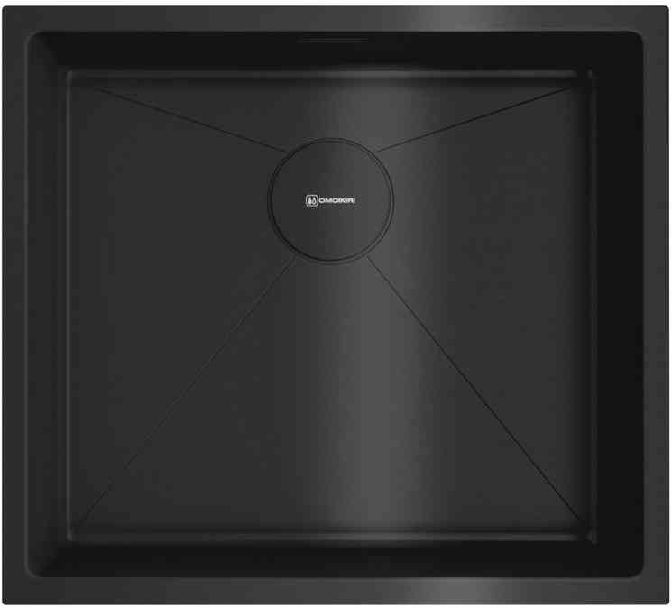 Omoikiri Taki 49-U/IF-GB, мойка, нержавеющая сталь/графит