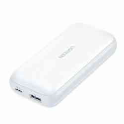 Внешний аккумулятор Ugreen PB501 (25189) 10000mAh Mini Quick Charging 30W с цифр экраном белый