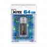 MIREX Flash drive USB2.0 64Gb Unit, Aqua, RTL