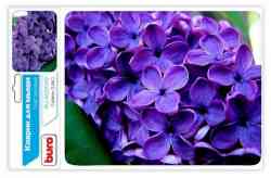 BURO BU-M20049 рисунок/сирень, 230x180x2мм Коврик для мыши