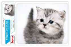 BURO BU-M40087 рисунок/котенок, 230x180x2мм Коврик для мыши