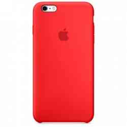 Силиконовый чехол Apple Case Red для iPhone 6/6s