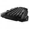 Gembird KB-G200L, USB, подсветка 7 цветов, создание макросов, кабель ткан. 1.8м игровая клавиатура