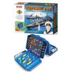 Настольная игра №21 "Морской бой" 01121 (10/1)