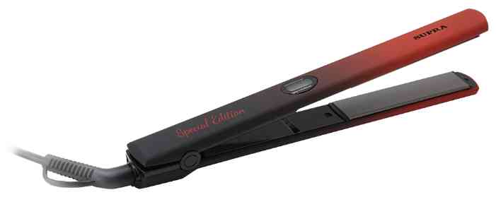 SUPRA HSS-1290 red/black Щипцы для волос