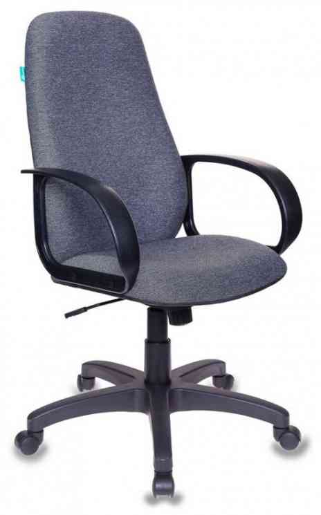 БЮРОКРАТ CH-808AXSN/G, ткань, темно-серое кресло офисное