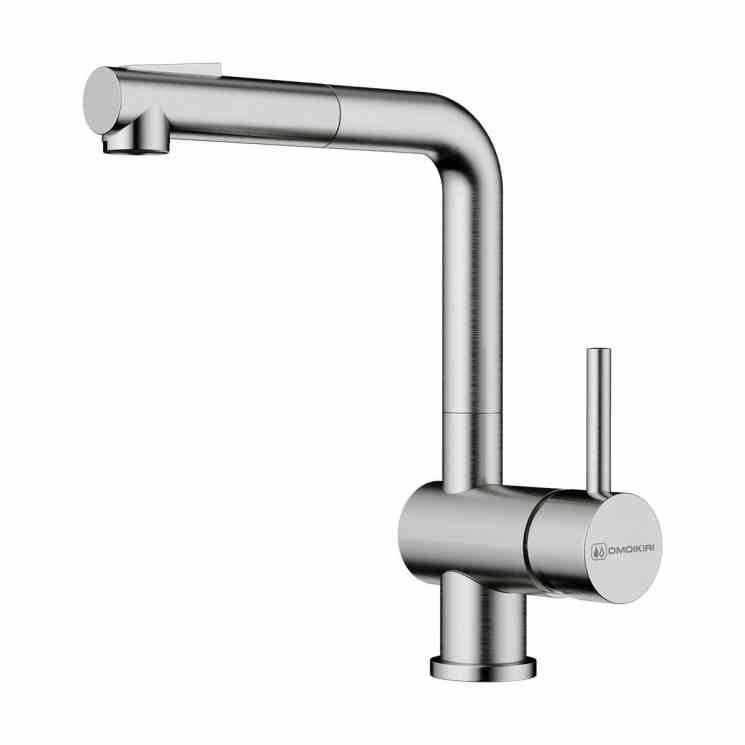 Omoikiri Tanigawa-SB-BN, смеситель, латунь, нержавеющая сталь