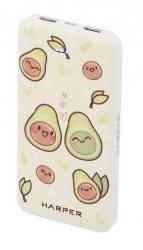 Внешний аккумулятор HARPER PB-0023 avocado, 10000 мАч