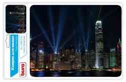 BURO BU-M80010 рисунок/Гонконг 230x180x2мм Коврик для мыши