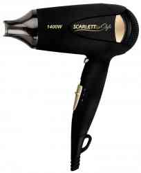 SCARLETT SC - HD70IT10 (черный с золотом) фен
