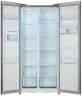 NORDFROST RFS 484D NFXq inverter стальной лен холодильник