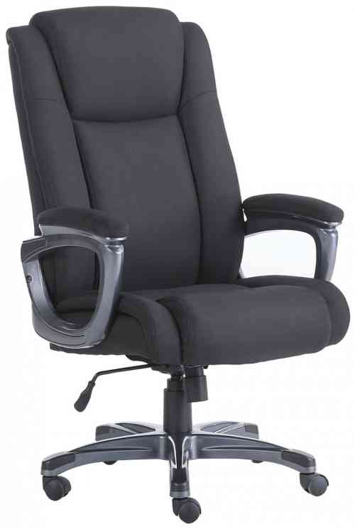 BRABIX PREMIUM "Solid HD-005", НАГРУЗКА до 180 кг, ткань, черное, 531822 кресло офисное