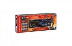 DEFENDER Механическая клавиатура Blitz GK-240L RU,Rainbow