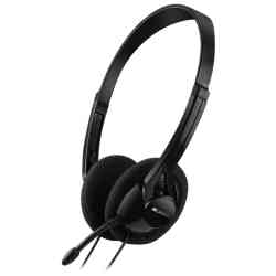 CANYON CNE-CHS01B (1.8 м, 2 - jack, , цвет черный) гарнитура