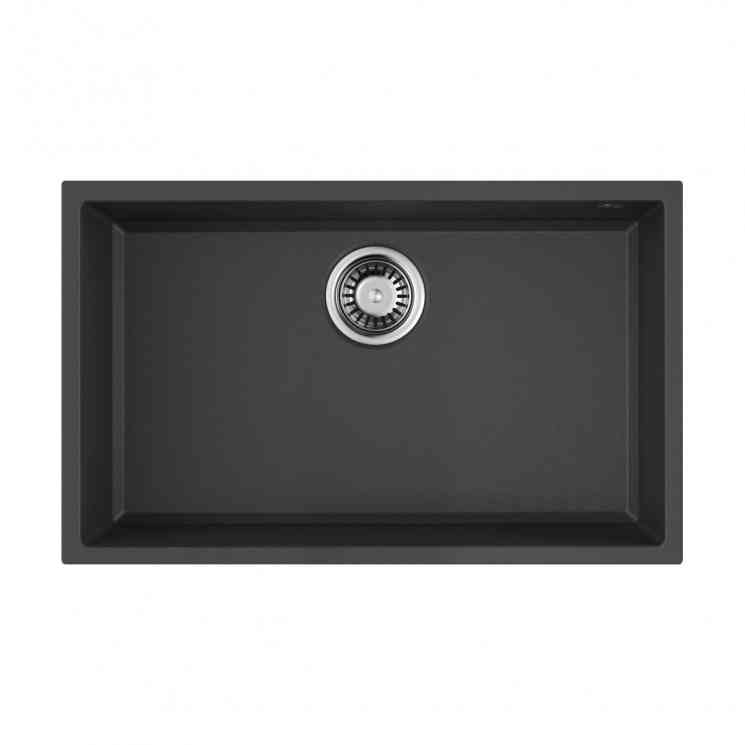 Omoikiri Tedori 66-U-BL, мойка, гранит, черный