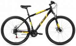 Велосипед ALTAIR AL 29 D (рост 17" 21ск.) 2020-2021, черный/оранжевый