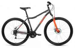 ALTAIR MTB HT 29 2.0 D (29' 21 ск. рост. 17') 2022, темно-серый/красный, RBK22AL29161 Велосипед