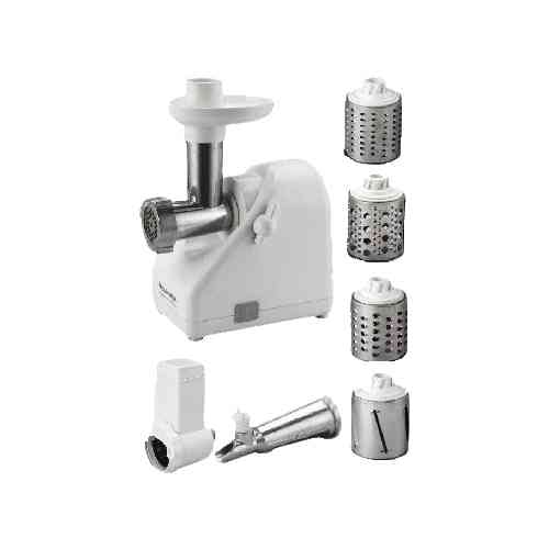 ЧУДЕСНИЦА ЭМШ-25 с шинковкой и соковыжималкой белый мясорубка