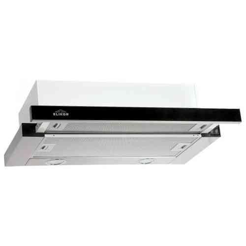 ELIKOR Интегра GLASS 50Н-400-В2Д нерж/стекло чёрное воздухоочиститель