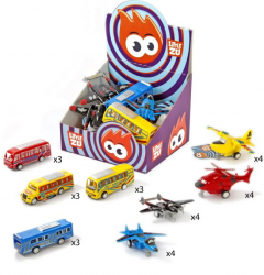 Самолеты и Автобусы инерционные 90031AB