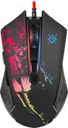 DEFENDER Sin'Sister GM-933 6 кнопок,7200dpi, USB игровая мышь