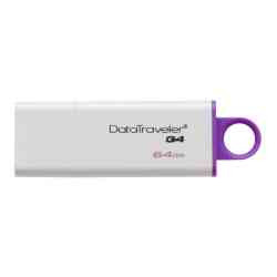 KINGSTON 64GB DTIG4/64GB White USB3.0 RTL USB Flash drive