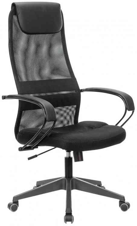 BRABIX PREMIUM "Stalker EX-608 PL", ткань-сетка/кожзам, черное, 532090 кресло офисное