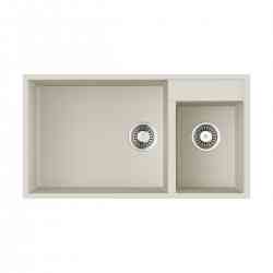 Omoikiri Tedori 85-2-U CH, мойка, гранит, шампань